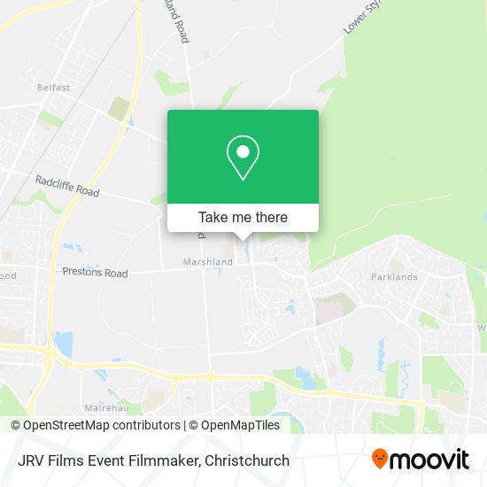 JRV Films Event Filmmaker map