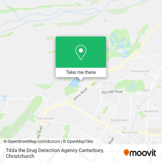 Tdda the Drug Detection Agency Canterbury地图