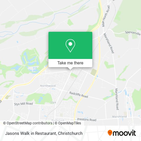 Jasons Walk in Restaurant map