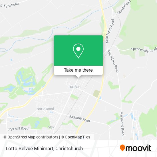 Lotto Belvue Minimart地图