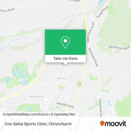 Ono Seitai Sports Clinic map
