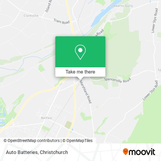 Auto Batteries map