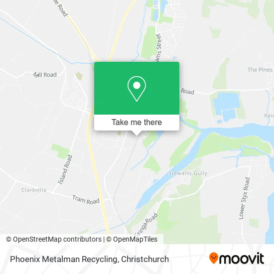 Phoenix Metalman Recycling map