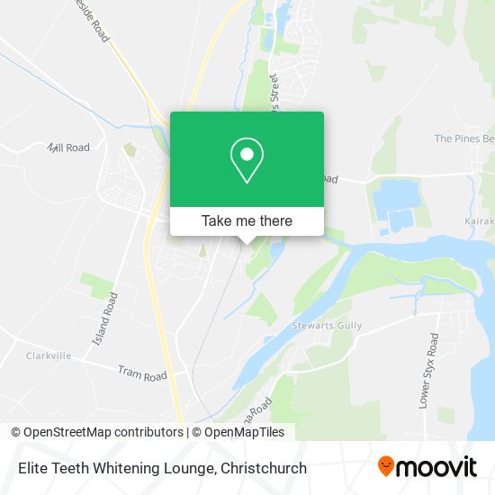 Elite Teeth Whitening Lounge map