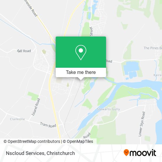 Nscloud Services map