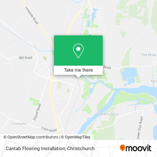 Cantab Flooring Installation map