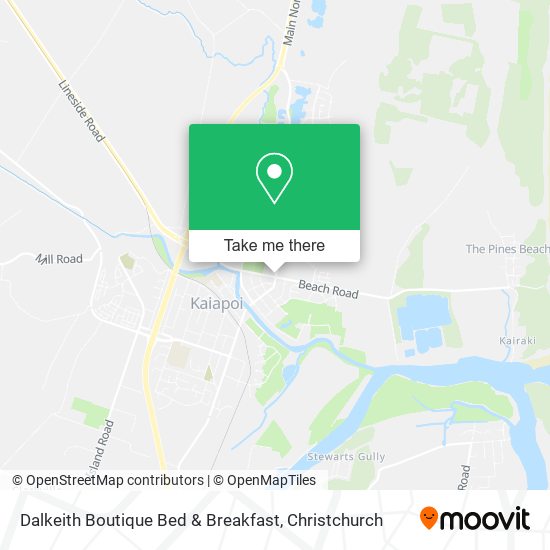 Dalkeith Boutique Bed & Breakfast map