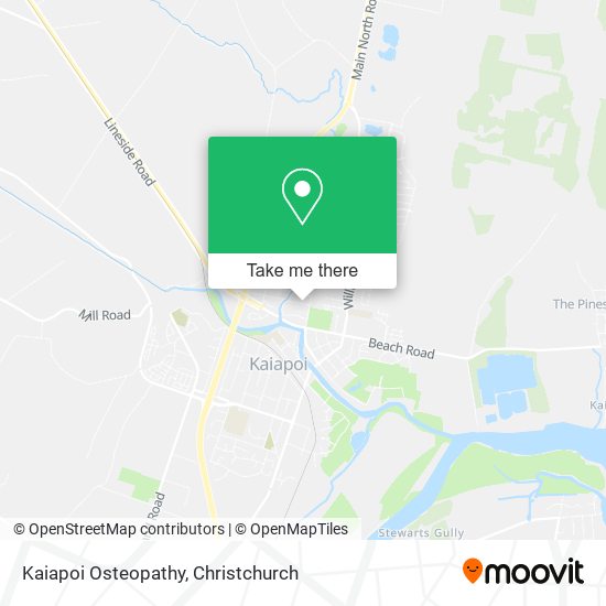 Kaiapoi Osteopathy地图