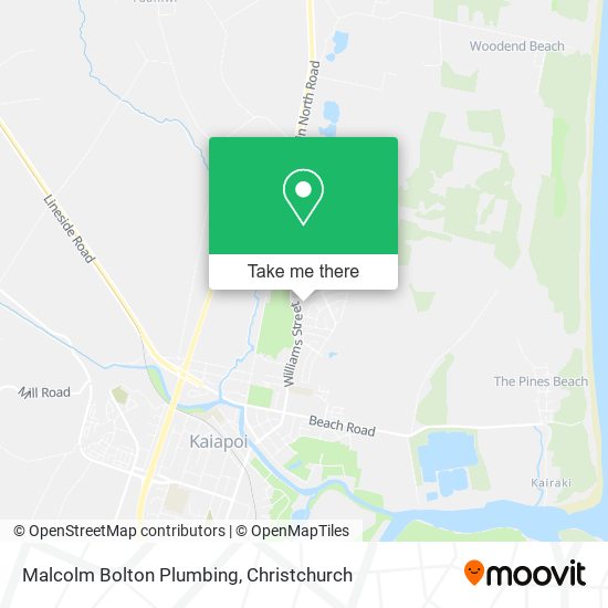 Malcolm Bolton Plumbing map