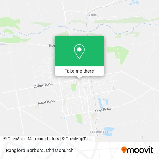 Rangiora Barbers地图