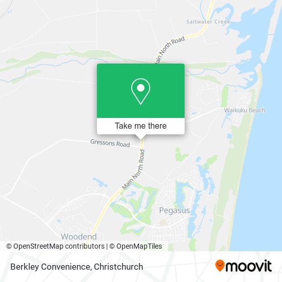 Berkley Convenience map