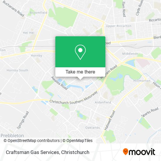 Craftsman Gas Services map