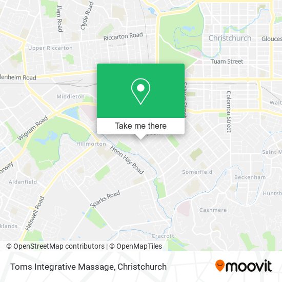 Toms Integrative Massage地图