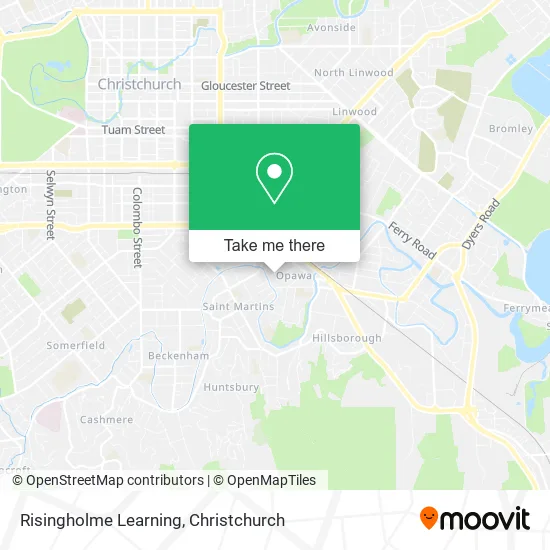 Risingholme Learning map