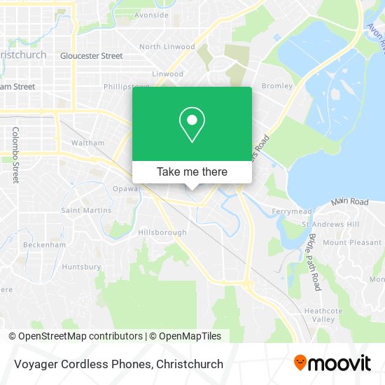 Voyager Cordless Phones map