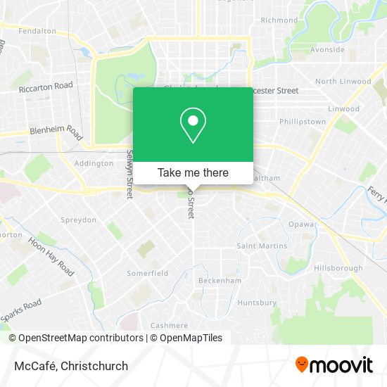 McCafé map