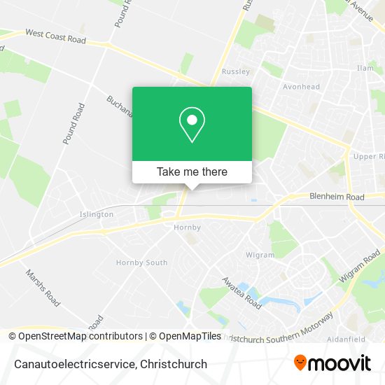 Canautoelectricservice map