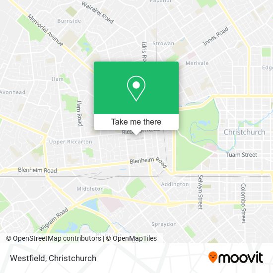 Westfield map