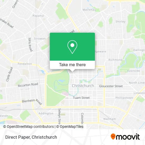 Direct Paper map