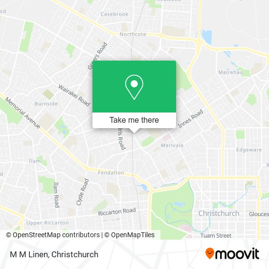 M M Linen map