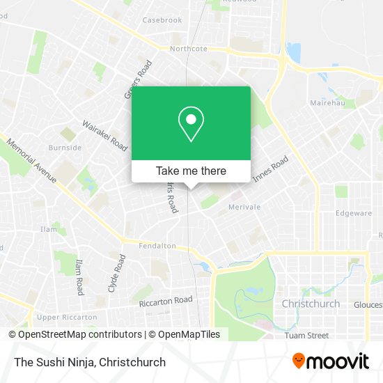 The Sushi Ninja map