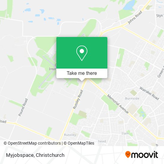 Myjobspace map