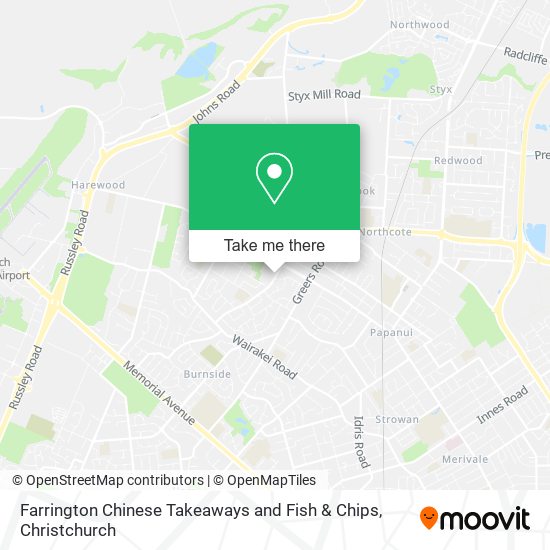 Farrington Chinese Takeaways and Fish & Chips地图