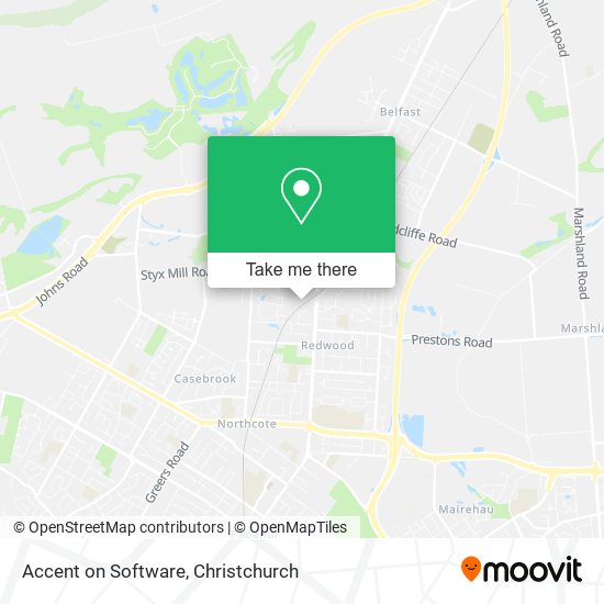 Accent on Software map