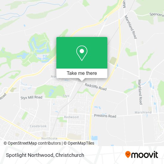 Spotlight Northwood map