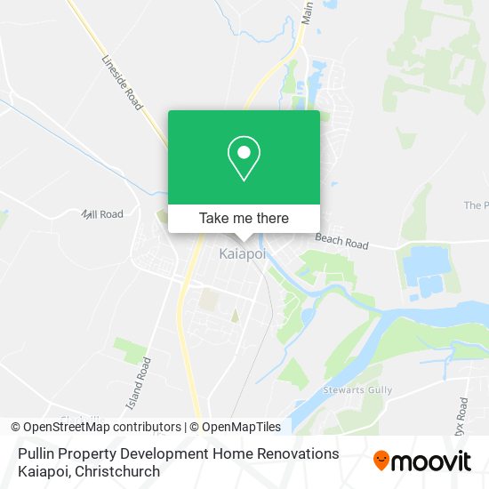 Pullin Property Development Home Renovations Kaiapoi map