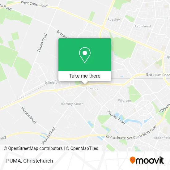 PUMA map