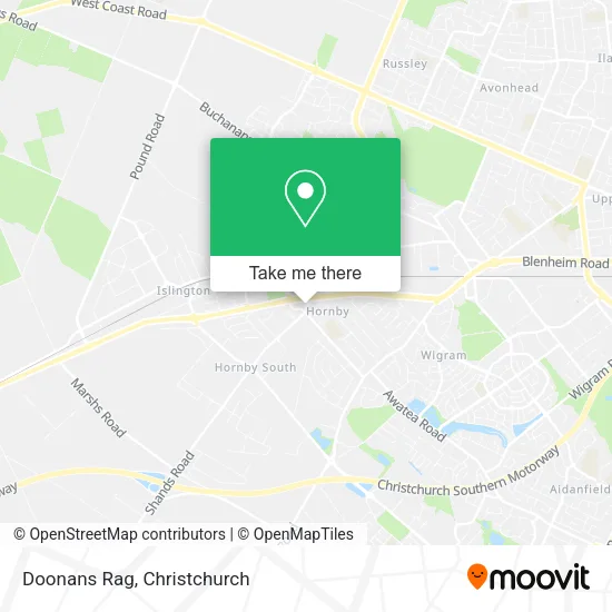Doonans Rag map