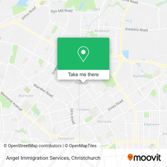 Angel Immigration Services map