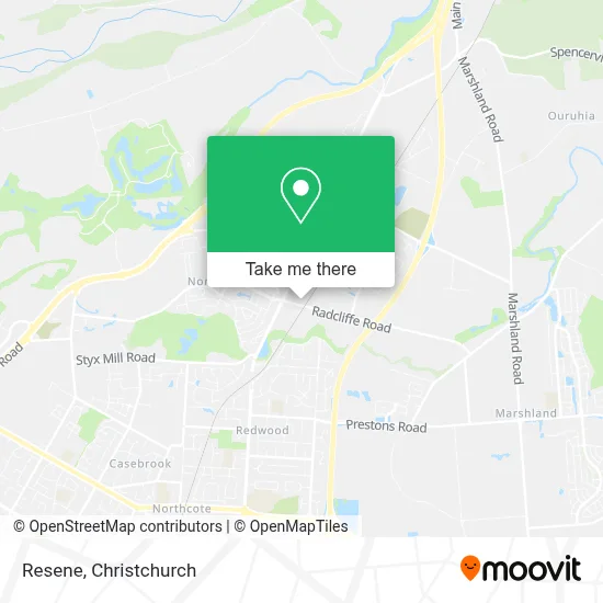Resene Navigate How to Get to Resene in Christchurch by Bus?