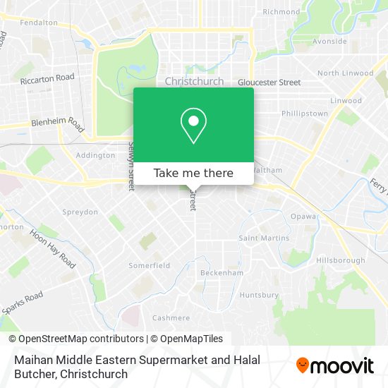 Maihan Middle Eastern Supermarket and Halal Butcher map