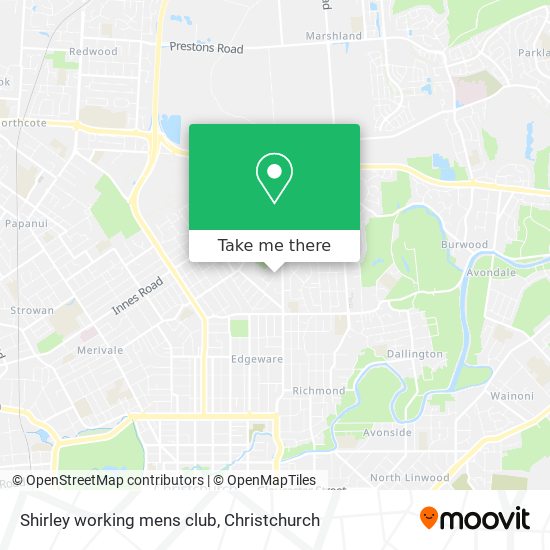 Shirley working mens club map