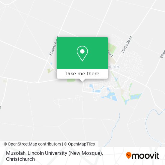 Musolah, Lincoln University (New Mosque) map