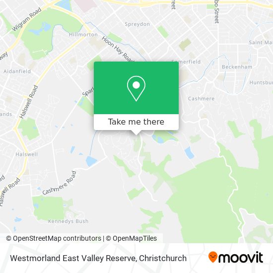 Westmorland East Valley Reserve地图