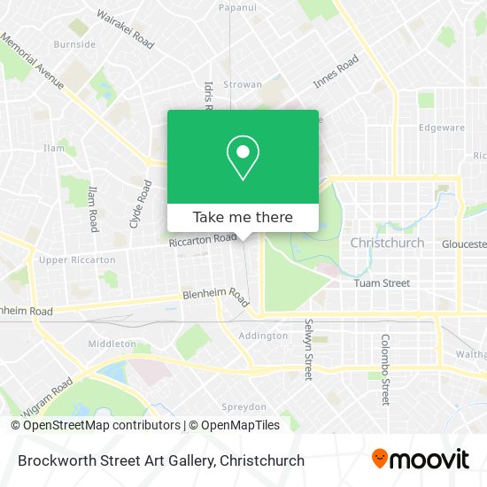 Brockworth Street Art Gallery map