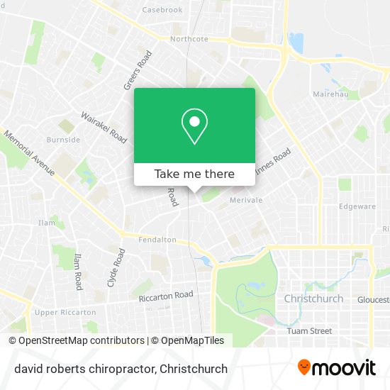 david roberts chiropractor map