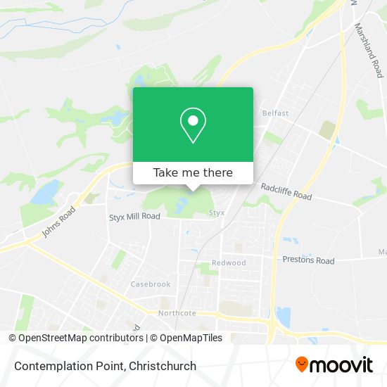 Contemplation Point map