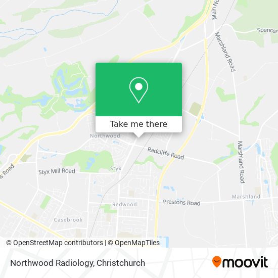 Northwood Radiology map