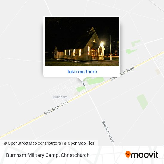 Burnham Military Camp map