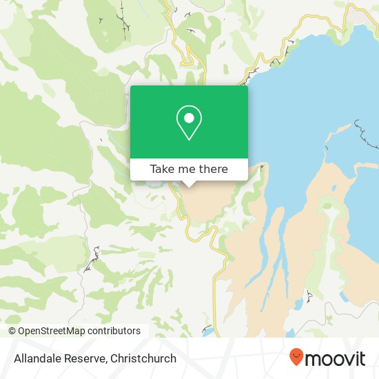 Allandale Reserve map