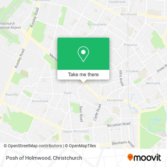 Posh of Holmwood map