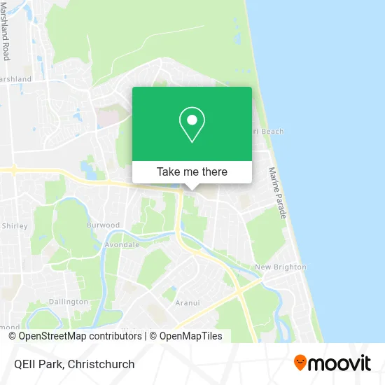 How to Get to QEII Park in Christchurch by Bus?