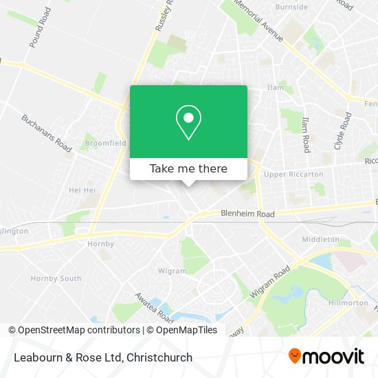 Leabourn & Rose Ltd map
