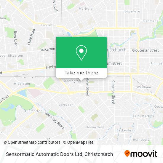 Sensormatic Automatic Doors Ltd map