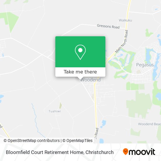 Bloomfield Court Retirement Home map