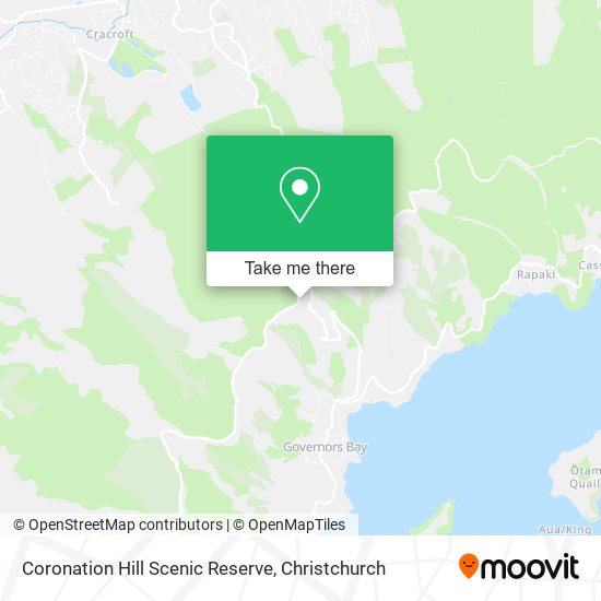 Coronation Hill Scenic Reserve map